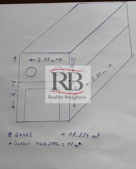 Garáž + úložný priestor na Matejkovej ul. BA IV na predaj - 9