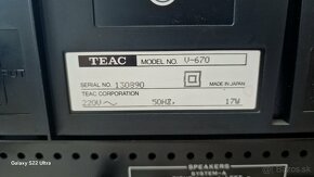 TEAC V-670 made in Japan 1988 - 9