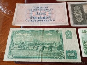 BANKOVKY ČSR 1940-1993, 8 RŮZNÝCH PROVEDENÍ - 9