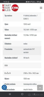 CRUISYM ALFA 125i ABS - 9