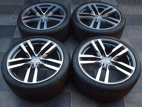 19" Alu kola 5x112 AUDI TT TTS LETNÍ LEŠTĚNÉ - 9