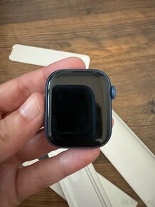 Apple watch 7 41 mm Blue Alu GPS - 9