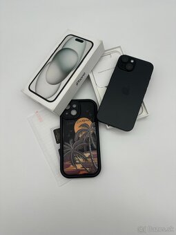 iPhone 15 128GB Black KOMPLET + DARČEK - 9