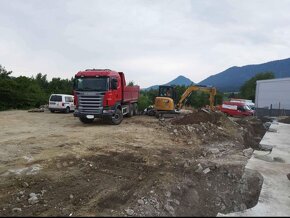 Preprava sypkých materiálov Tatra 815, Scania , autodoprava - 9