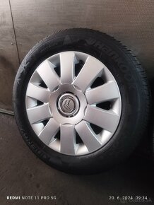 Predám tieto al.disky 4x108 R15 originál Citroen 185/65 R15 - 9