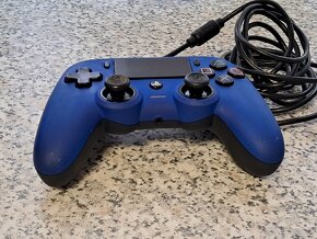 Joystick na Playstation 4 / Ps4 / Pro / Slime (nacon) Blue - 9