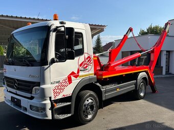 MERCEDES-BENZ ATEGO REŤAZOVÝ / RAMENOVÝ NOSIČ KONTAJNEROV - 9