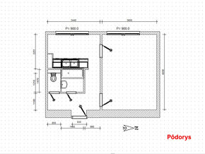 1 izbový byt v centre na predaj - 9