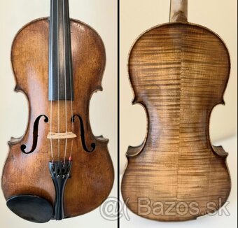 husle 4/4 model Stradivari tiger stripes - 9