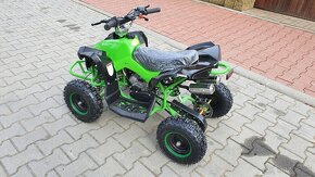 Dětská dvoutaktní čtyřkolka ATV MiniGade 49ccm E-start zelen - 9