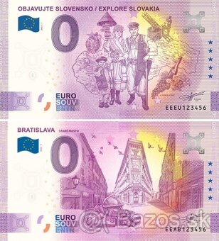 0 € / 0 euro souvenir bankovky 2023 - 9