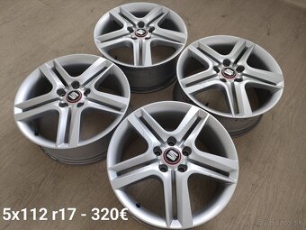 Alu disky 5x112 , 5x108 , 5x114,3 , 5x120 ... - 9