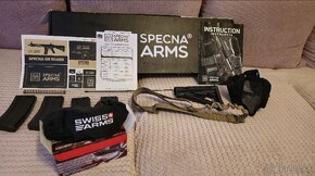 Specna arms M4,Glock 17 4gen + výbava - 9