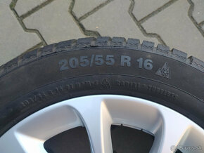 Orig. sada Audi, VW, Škoda, Seat 5x112 R16 + pneu 205/55 R16 - 9