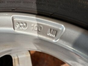 hlinikové disky Skoda /Vw--6Jx16-ET-35--5x100 - 9