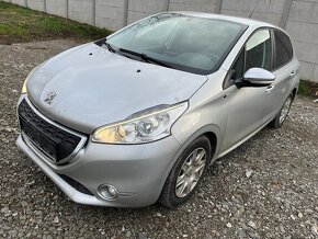 Zadná časť, dvere, naraznik Peugeot 208 strieborný 2010-2015 - 9