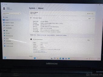 Herný notebook medion i5-6200u/Gtx950m 4Gb 8/128Gb - 9