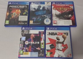 Playstation 4 slim 500GB + 5 x hry - 9