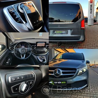 MERCEDES V 300D LANG 176KW 4MATIC, AVANTGARDE,360,VYBAVA,DPH - 9