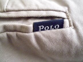 Ralph Lauren pánske chino slim fit nohavice  L 34/32 - 9