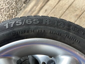 ALU kolesá 6x14, 4x100 ET33. 175/65R14 82T Barum Brillantis2 - 9