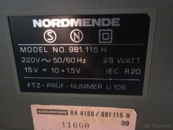 Nordmende Discocorder RK 4186 - 9