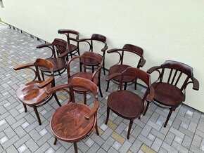 Celodřevěná kresla THONET po renovaci - 9