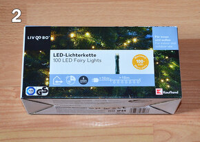 Svetelne retaze 120 LED, 100 LED, svietiaca siet 160 LED - 9