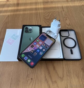 iPhone 13 Pro 128 gb Alpine Green v záruke + príslušenstvo - 9