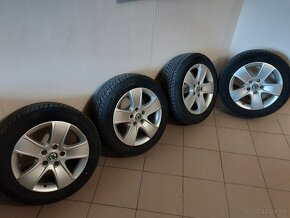 Elektrony 5x112 R16+zimné pneu 205/55 R16 - 9