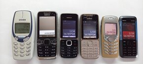 NOKIA 3330 - E52 - C2 01Čierna - C2 01Zlatá - 6100 - 5310XP - 9