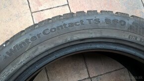 ZIMNÉ 225/45 R17 CONTINENTAL rok 2018 cca 6 mm LEN 35,-€/kus - 9