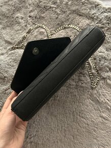 Čierna kabelka cez rameno ysl cassandre saint laurent - 9