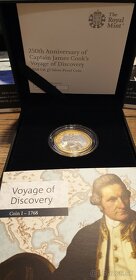 250th Anniversary Captain James Cook Silver - 3 xProof - 9