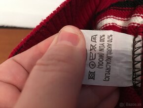 NOVÝ  TOMMY HILFIGER pánsky sveter L/XL - 9