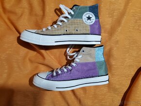 2 pary vysokych tenisiek Converse 42.5 (27.5cm) RIPSTOP - 9