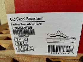 Vans Tenisky kůže - Old Skool Stackform - NOVÉ VELIKOST 39 - 9