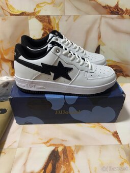 Bape Bapesta x jjjjound kollaboracia Topánky Sneakers - 9