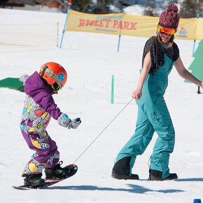 Burton detsky snowboard 100cm + viazanie + riglet - 9