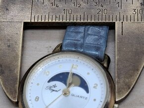 Predám funkčné náramkové hodinky ROYAL Swiss quartz lunárny - 9