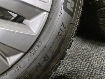 5X112 R17 PEUGEOT + ZIMNE PNEU 215/55 R17 - 9