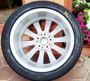 alu R18 5x120, senzory, pneu 225/45, orig. BMW X1 + 3 - 9