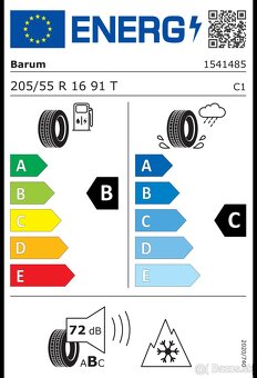 predám zimné pneu 205/55 r16 91T disky 5x112 - 9