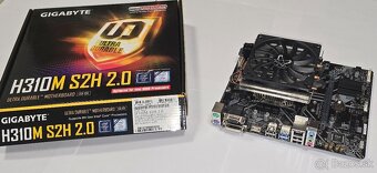 Gigabyte H310M S2H 2.0, CPU Core i5-94000  2,9GHZ, 16GB DDR4 - 9