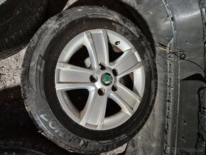 Predám elektróny 5x112r15 originál Škoda Octavia II zn.RONAL - 9