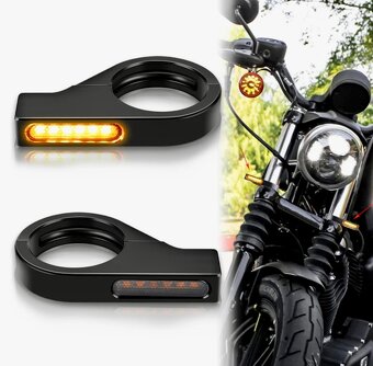 Smerovky LED na motocykel - 9