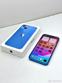 iPhone 13 128GB BLUE TOP ORIGINÁL STAV PRÍSLUŠENSTVO - 9