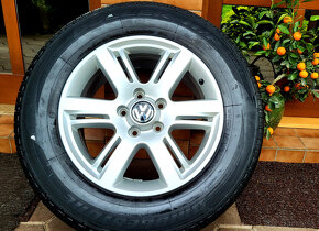 alu R17 5x120 orig. VW Amarok, T5 (+pneu Bridgestone 245/65) - 9