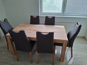 Jedálenský stôl 160dlzka x90šírkax75 150eur - 9