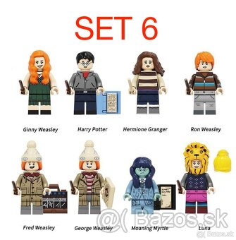 Rôzne figúrky Harry Potter (8ks) typ lego - nove - 9